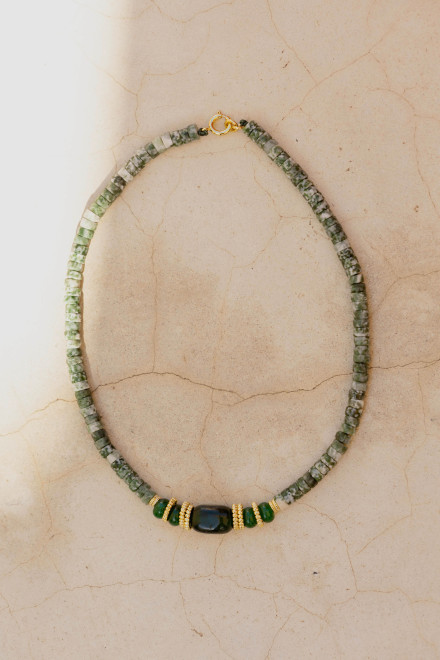 Collier Calliope vert orta Collier Calliope vert orta