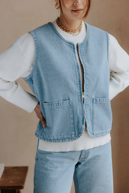 Veste Cara Bleu clair Orta Veste Cara Bleu clair Orta