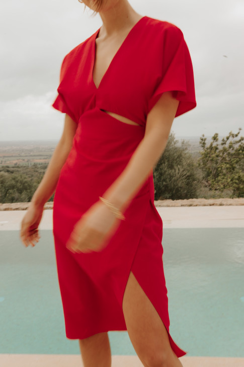Robe Fantine Rouge Orta