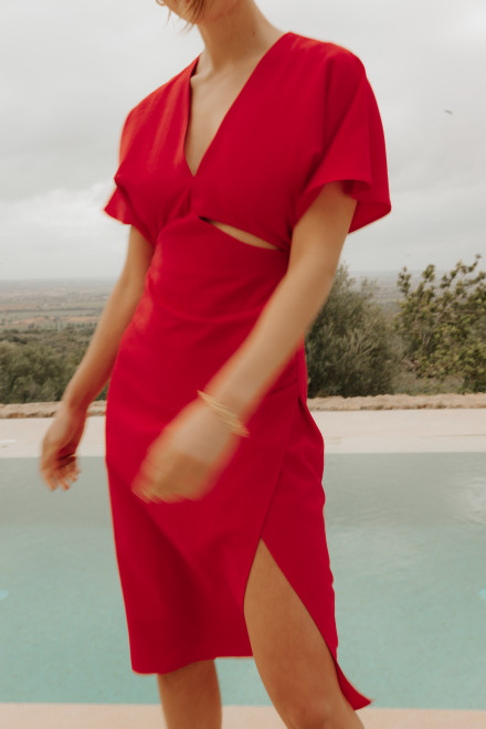 Robe Fantine Rouge Orta Robe Fantine Rouge Orta