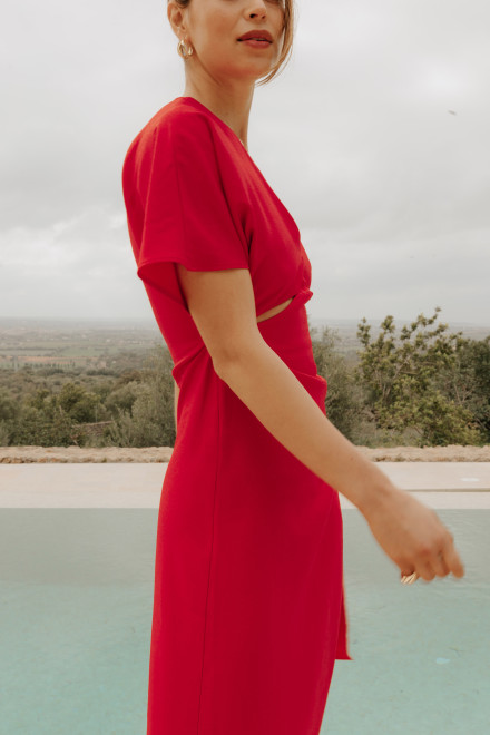 Robe Fantine Rouge Orta Robe Fantine Rouge Orta