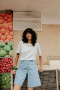 Short Esteban Bleu clair orta
