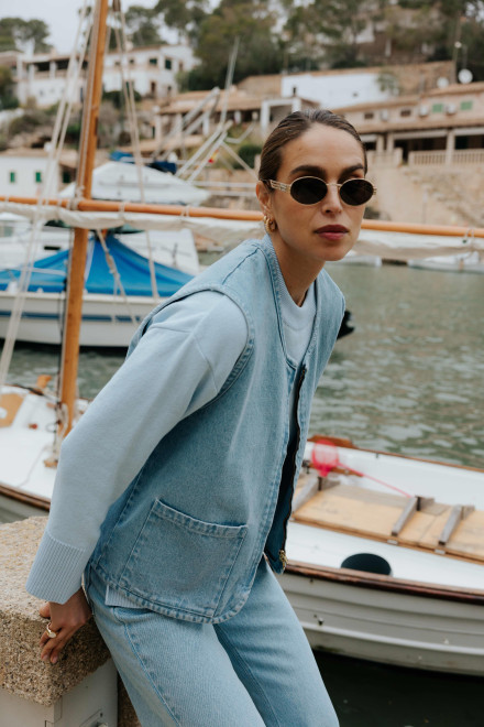 Veste Cara Bleu clair Orta Veste Cara Bleu clair Orta