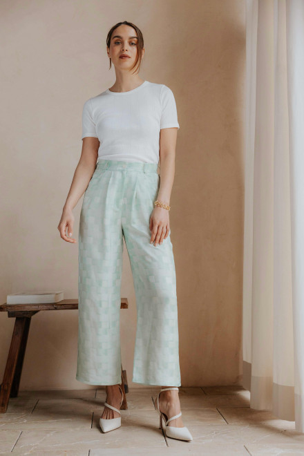 Pantalon Baudoin Vert d'eau Pantalon Baudoin Vert d'eau
