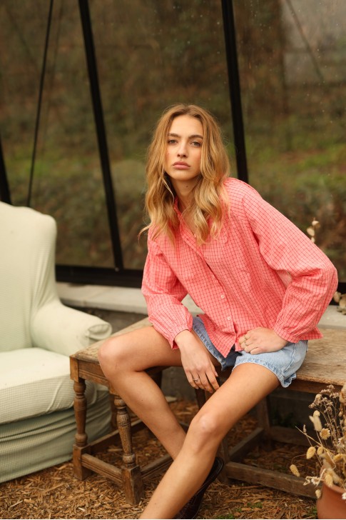 Blouse Babeth rose